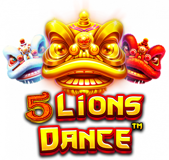 5 Lions Dance Slot Logo Slots UK