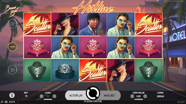 Hotline Slot Reels
