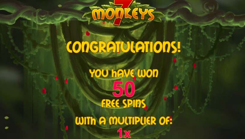 7 Monkeys Slot Wins