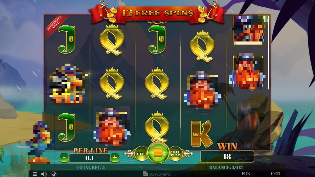 A Pirates Quest Slot Gameplay