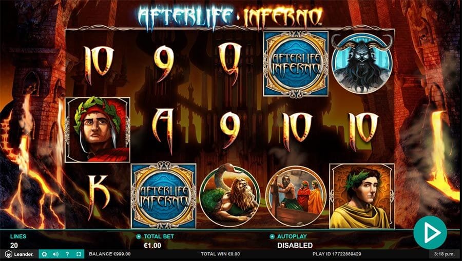 Afterlife Inferno Slot Bonus