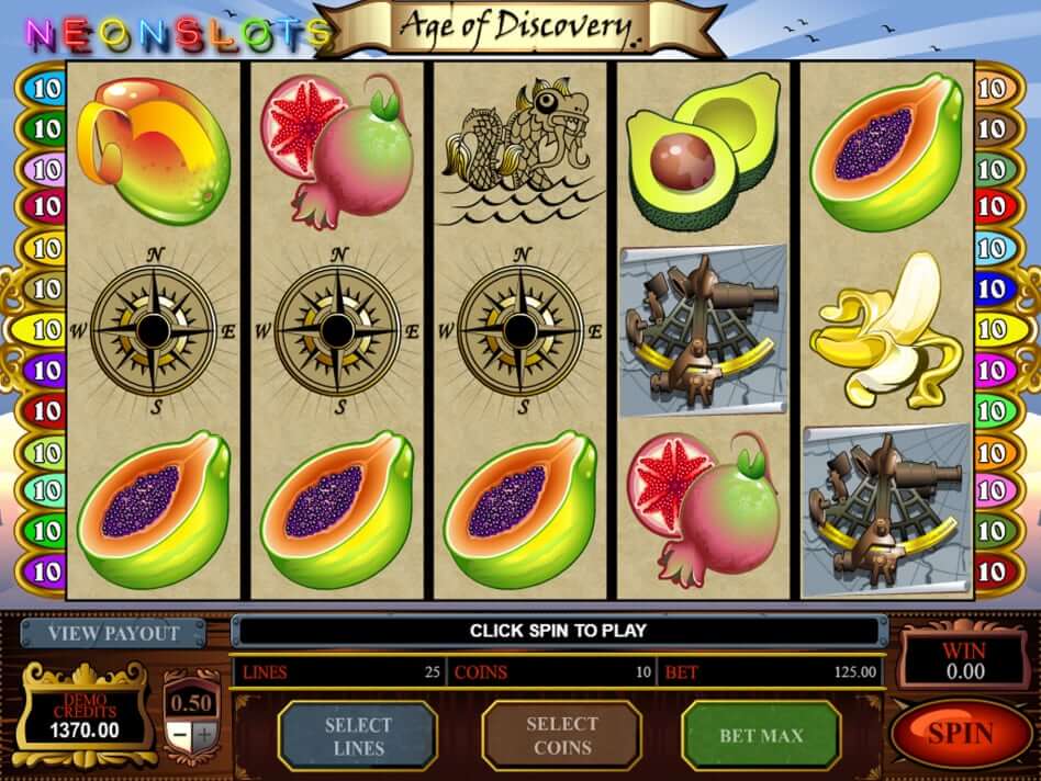 Age Of Discovery Slot Gameplay