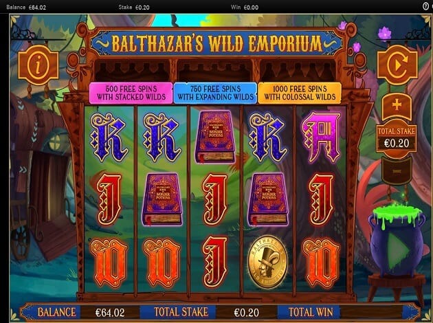 Balthazars Wild Emporium Slot Gameplay