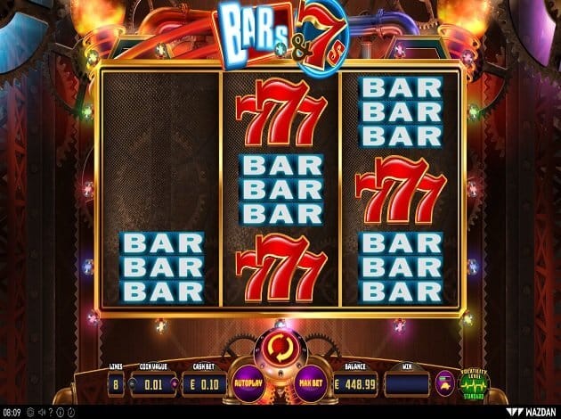 Bars and 7s Slot Bonus