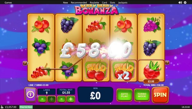 Berry Berry Bonanza Slot Wins