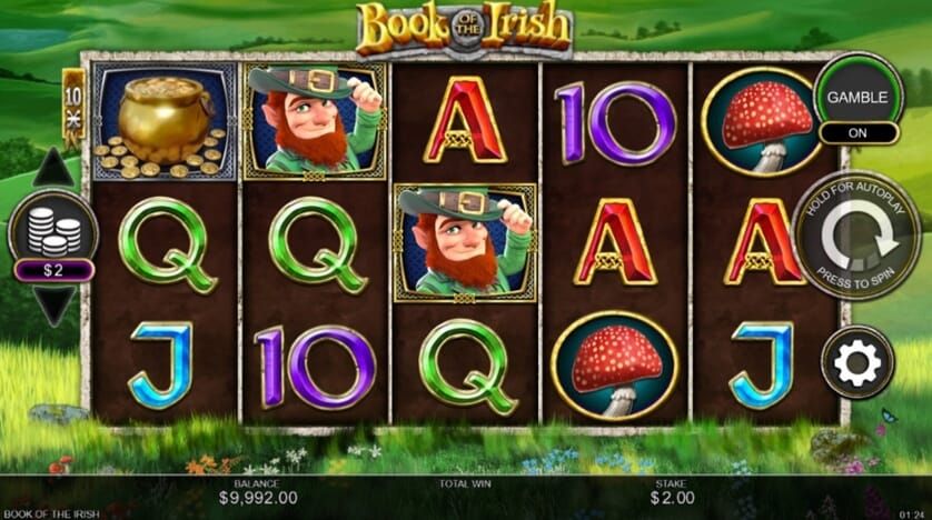 Book of the Irish Slot - 20 Free Spins Have Landed! - #casino #gambling #slotonline #profit #trend