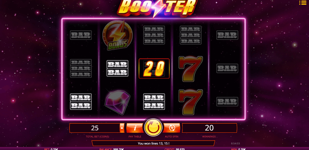 Booster Slot Free Spins