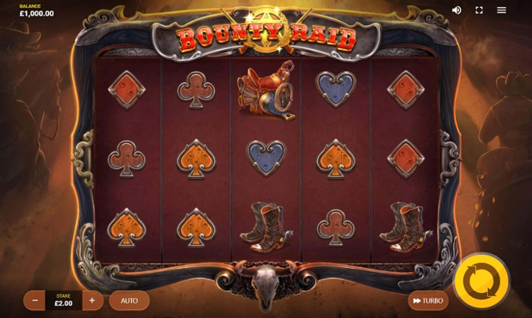 Bounty Raid Slot Games Reels