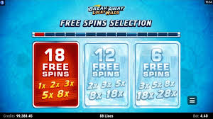 Break Away Lucky Wilds Slot Free Spins