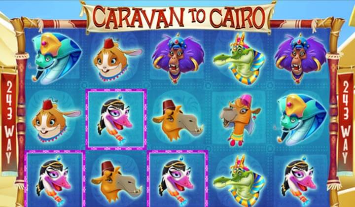 Caravan to Cairo Jackpot  Gameplay