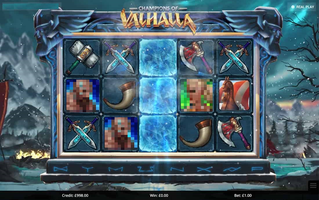 Champions Of Valhalla Slot Gameplay