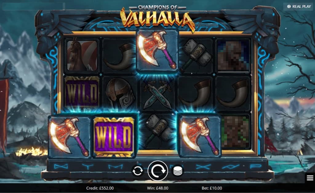 Champions Of Valhalla Slot Wins