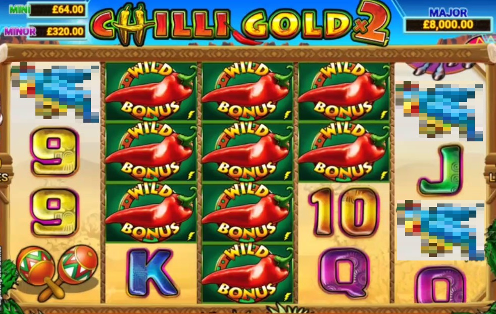 Chilli Gold 2 Slot Wins