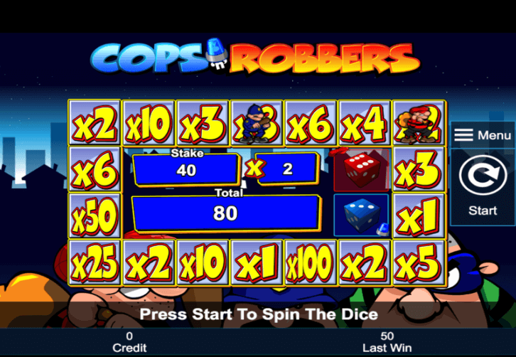 Cops and Robbers Review Slot Gameplay