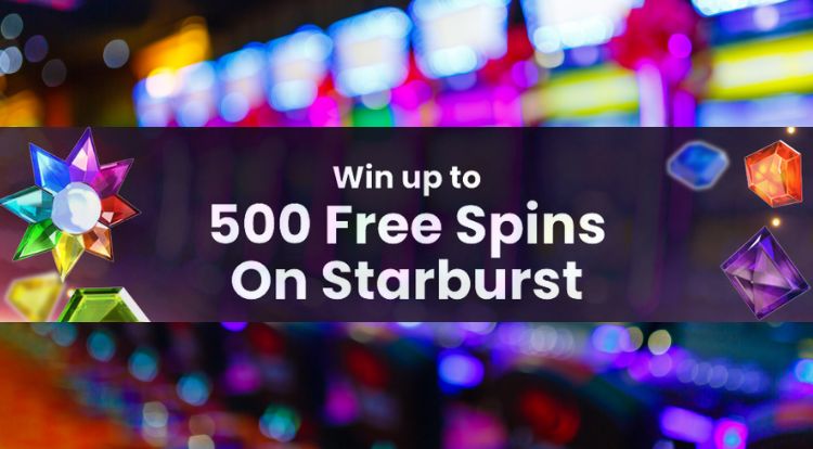Deposit £10 Get Up To 500 Free Spins Bonus