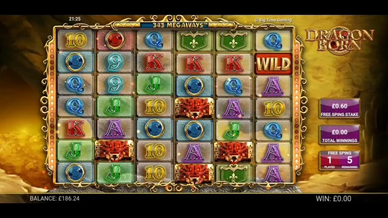 Dragon Born Slot Gameplay