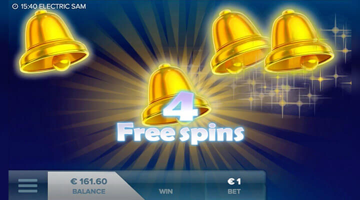 Electric Sam Slot Free Spins