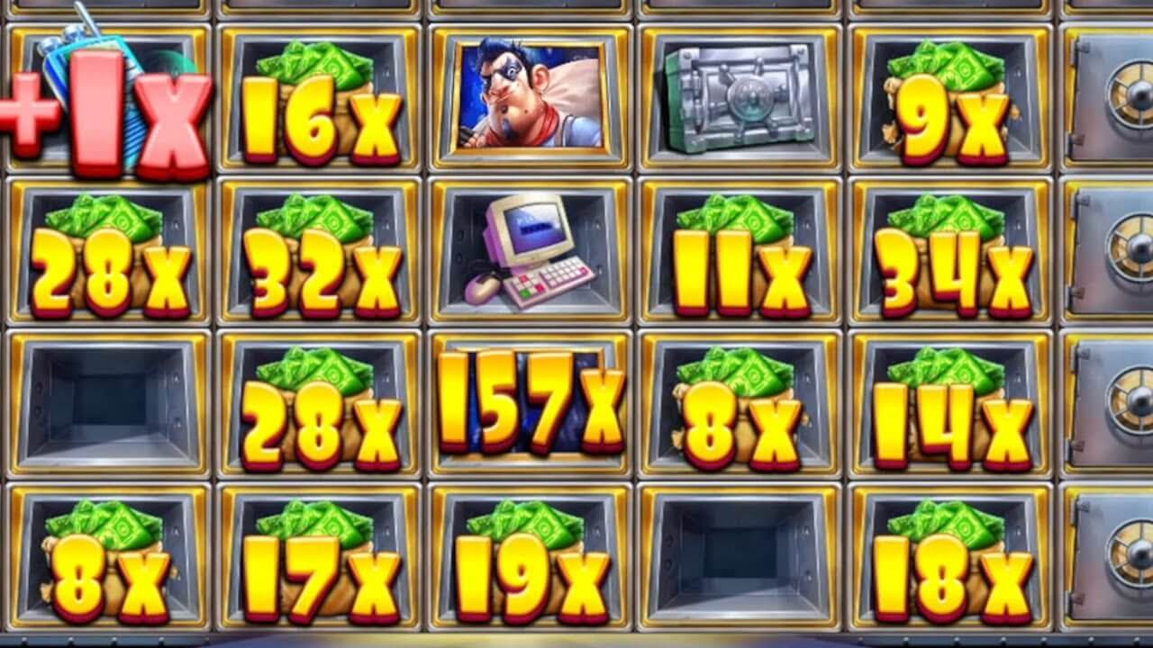 Empty the Bank Slot Gameplay
