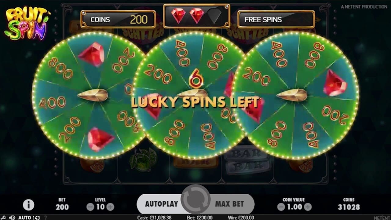 Fruit Spin Slot Bonus