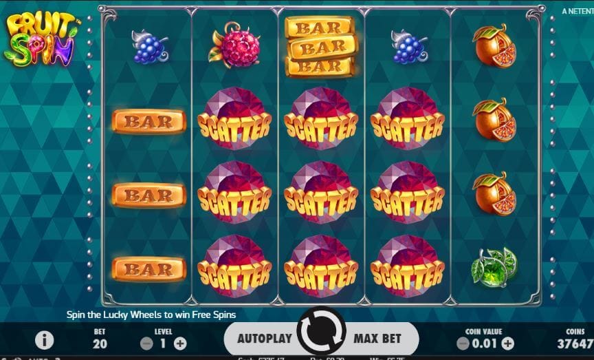 Fruit Spin Slot Gameplay