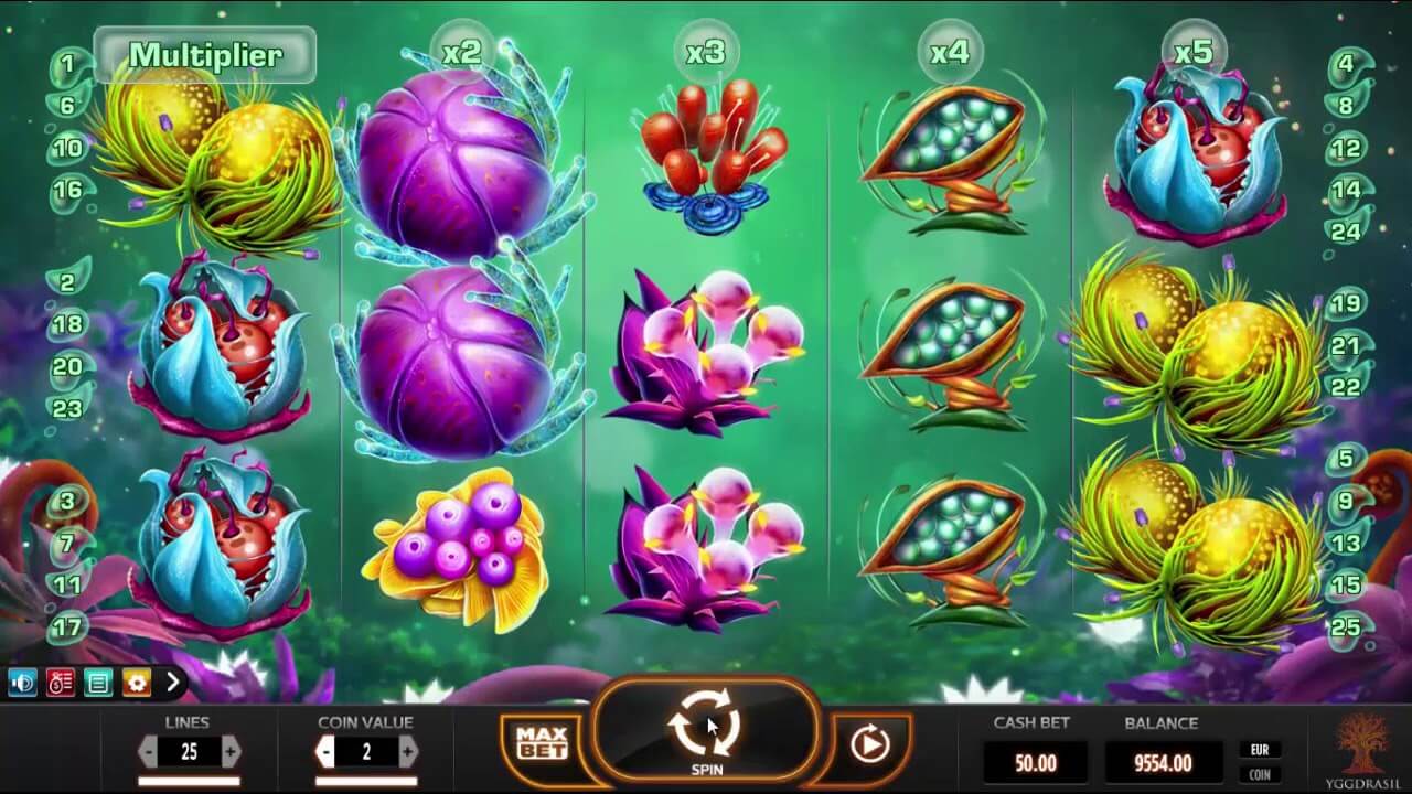 Fruitoids Slot Bonus