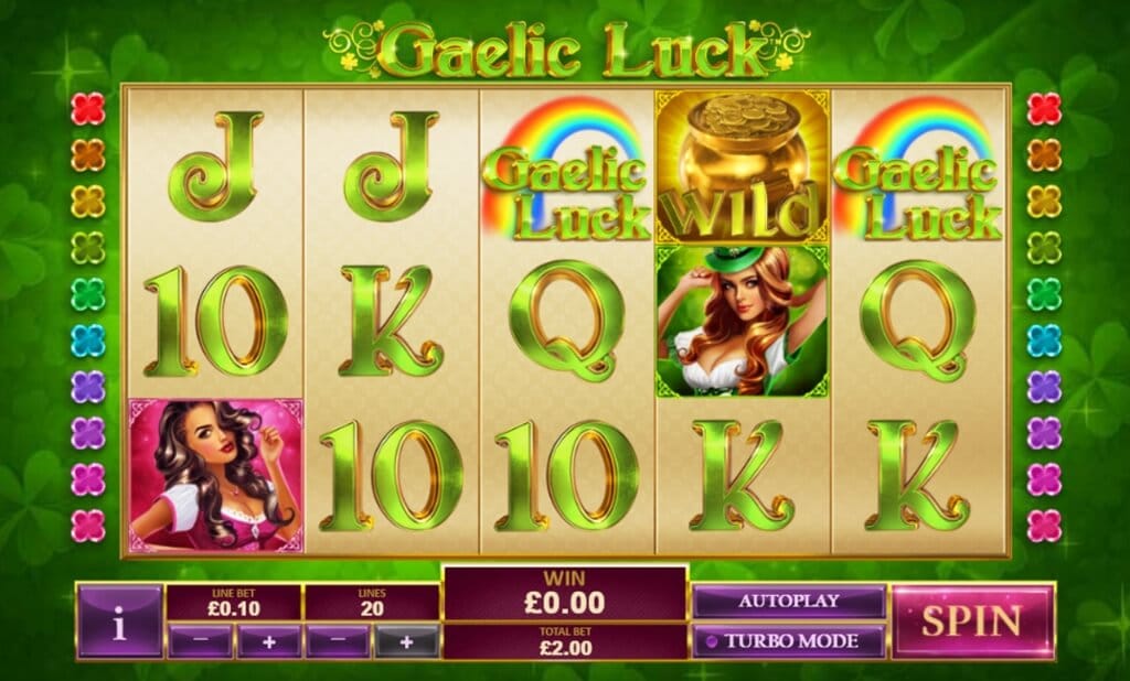 Gaelic Luck Slot Bonus