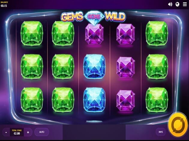 Gems Gone Wild Slot Gameplay