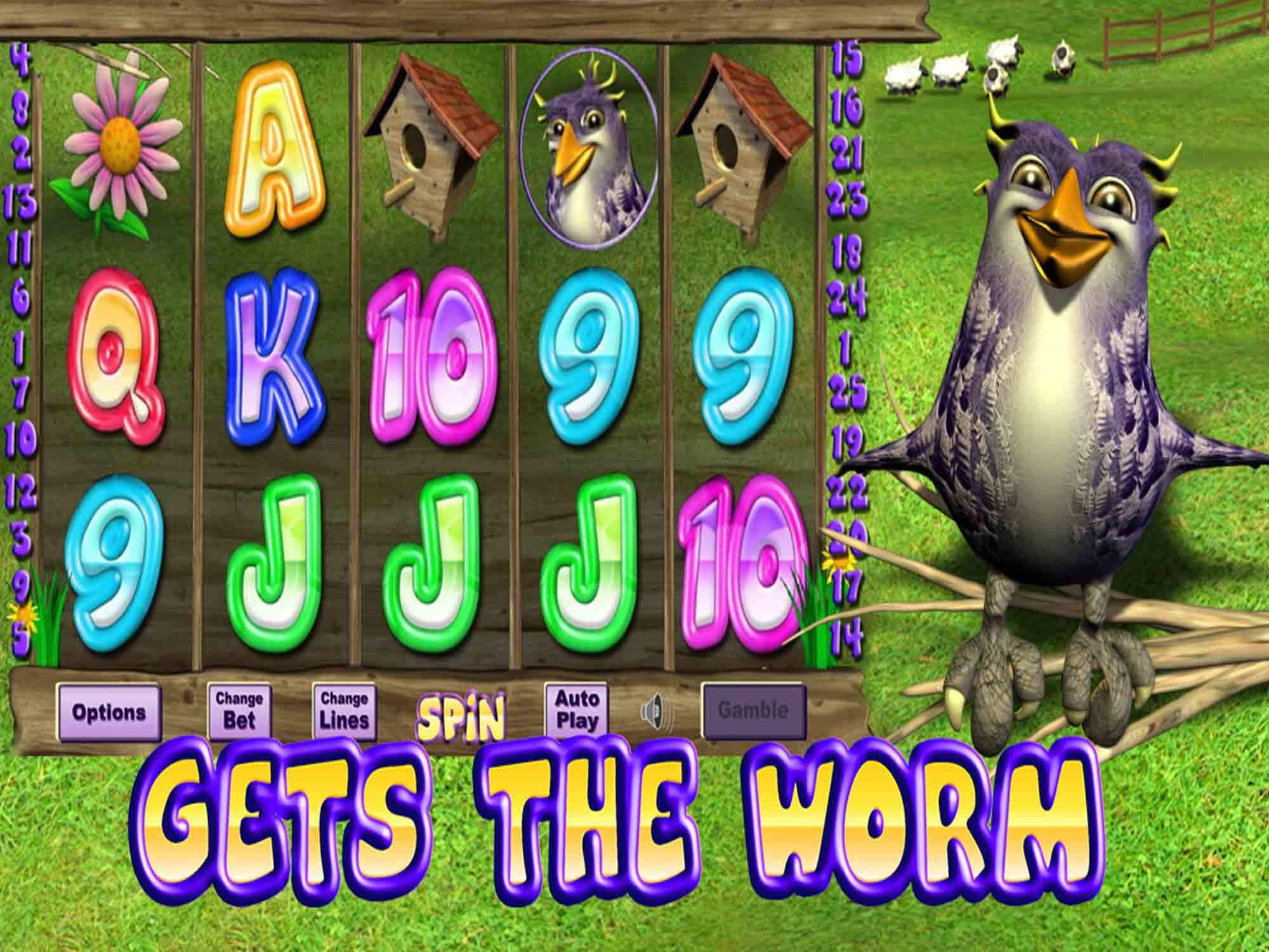 Gets the Worm Slot Gameplay