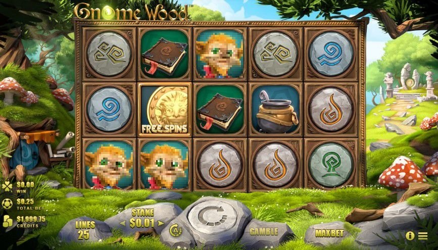 Gnome Wood Slot Gameplay