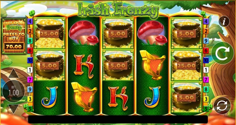 Irish Frenzy Slot Gameplay