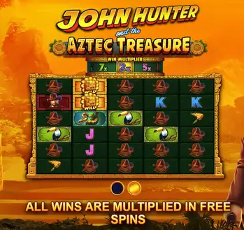 John Hunter and the Aztec Treas Slot Spins
