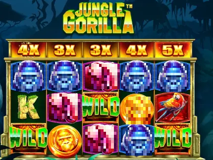 Jungle Gorilla  Slot Gameplay