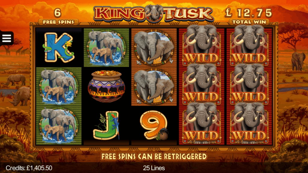 King Tusk Slot Bonus