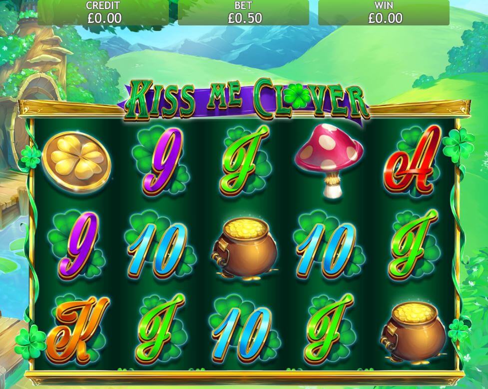 Kiss Me Clover Jackpot Slot Gameplay