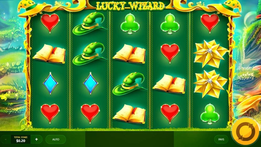 Lucky Wizard Slot Gameplay