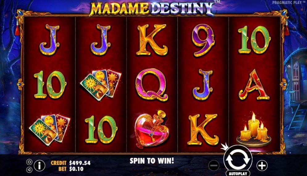 Madame Destiny Slot Gameplay