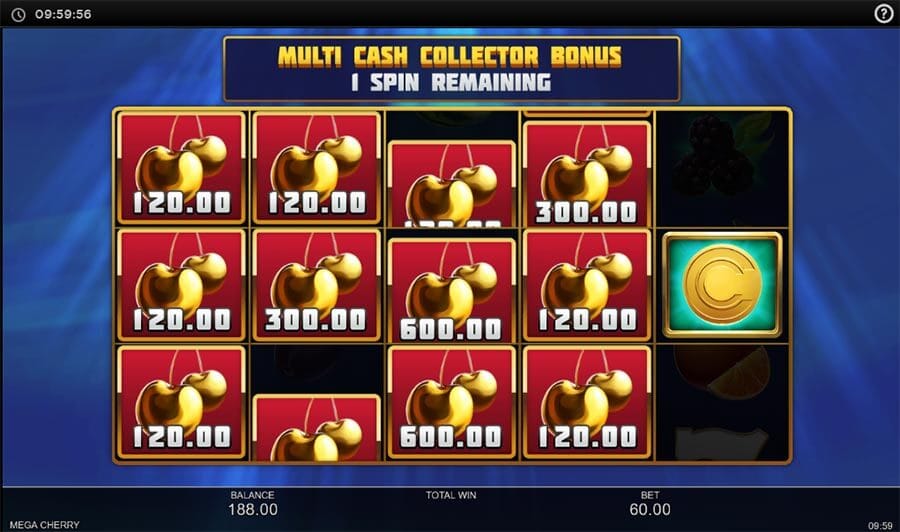 Mega Cherry Slot Gameplay