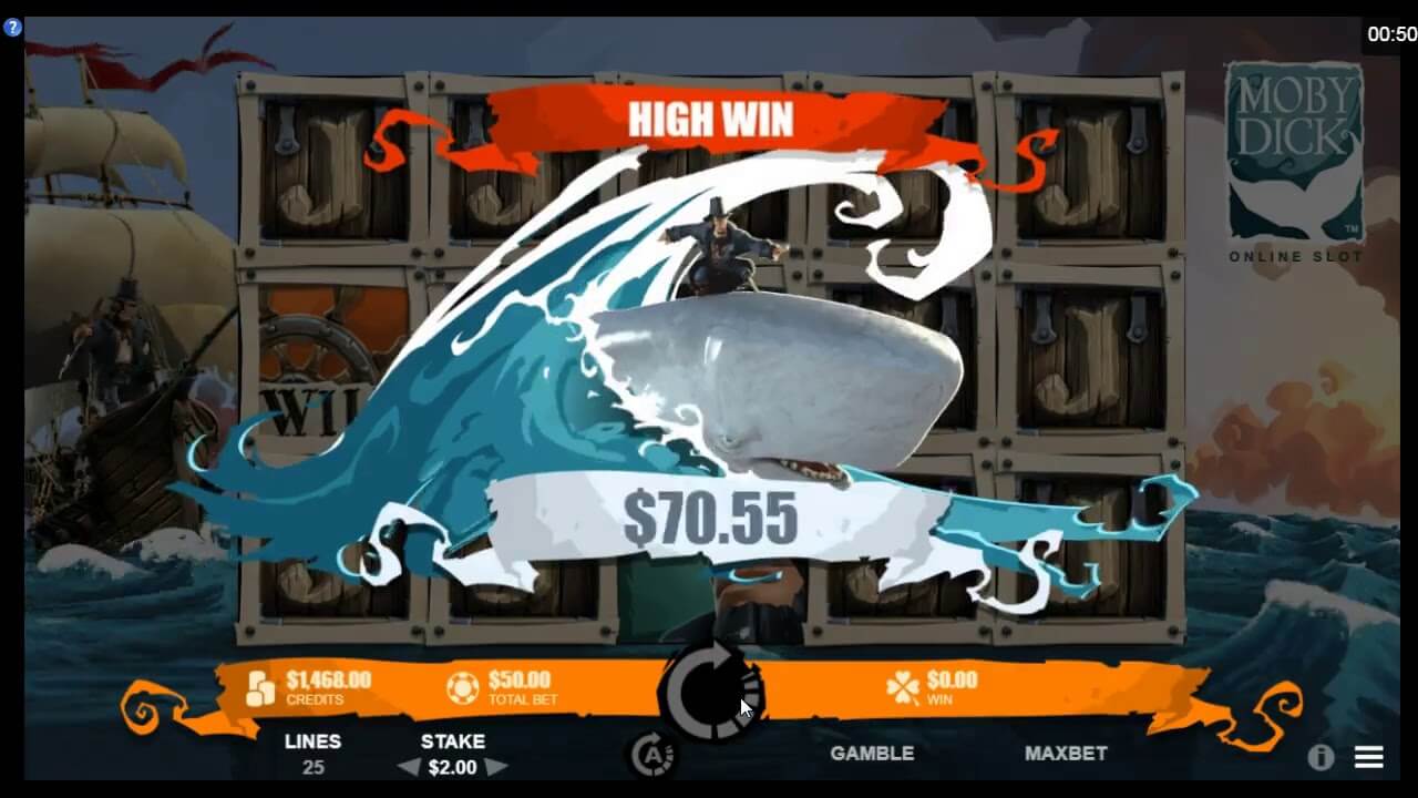 Moby Dick Slot Bonus