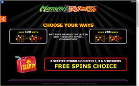 Monster Wheels Slot Bonuses