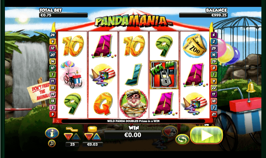 Pandamania Slot Gameplay