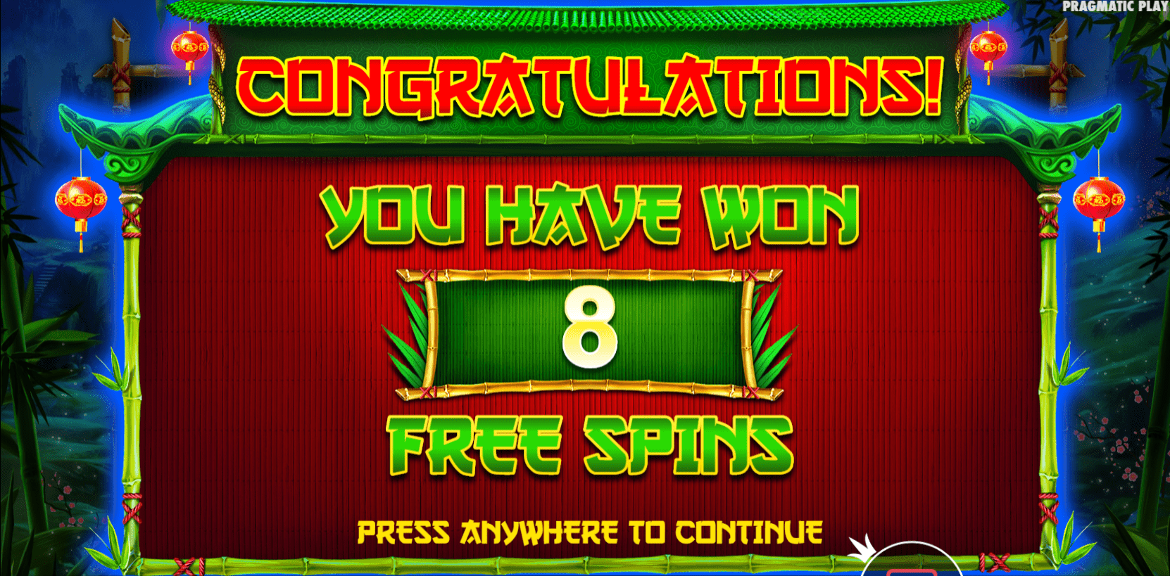 Pandas Fortune 2 Slot Free Spins