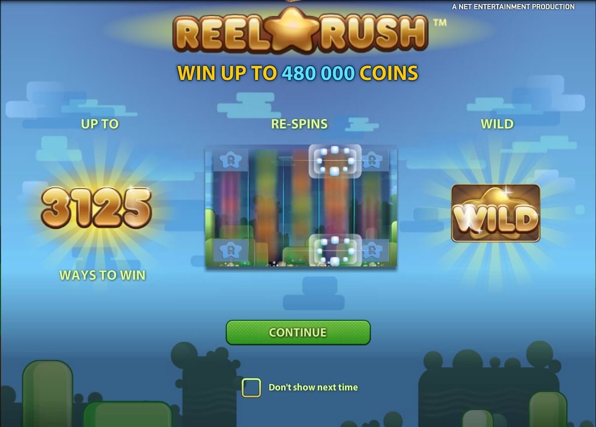 Reel Rush Slot Bonus