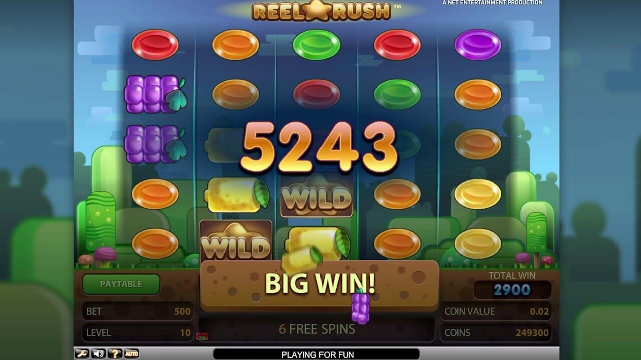 Reel Rush Slot Win