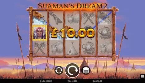 Shamans Dream 2 Slot Bonus