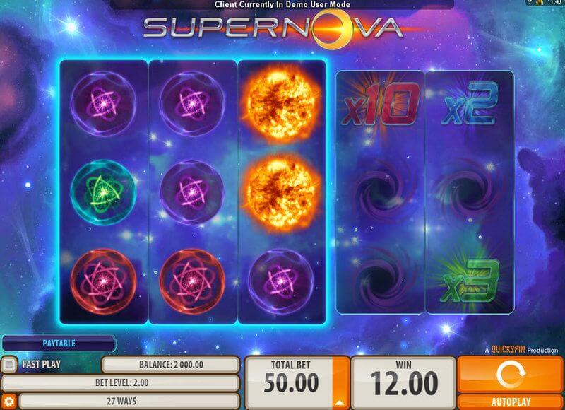 Supernova Slot Bonus