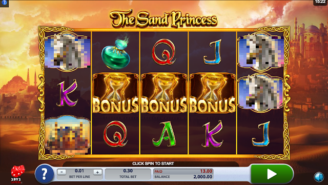 The Sand Princess Slot Gameplay