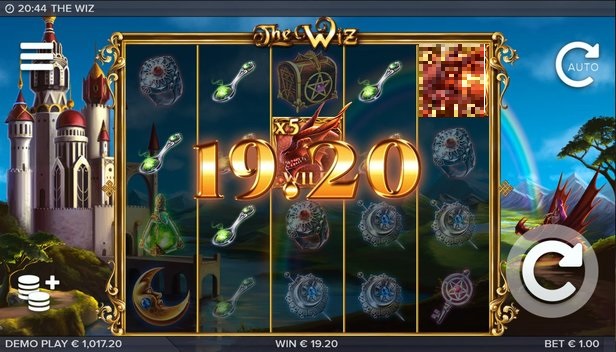 The Wiz Slot Gameplay