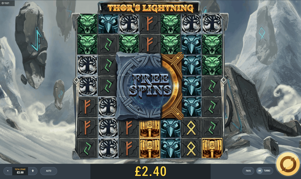 Thor's Lightning Slot Gameplay