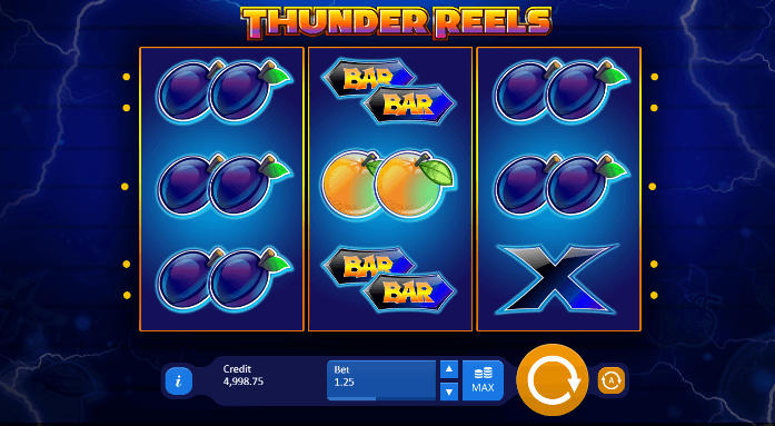 Thunder Reels Slot Gameplay