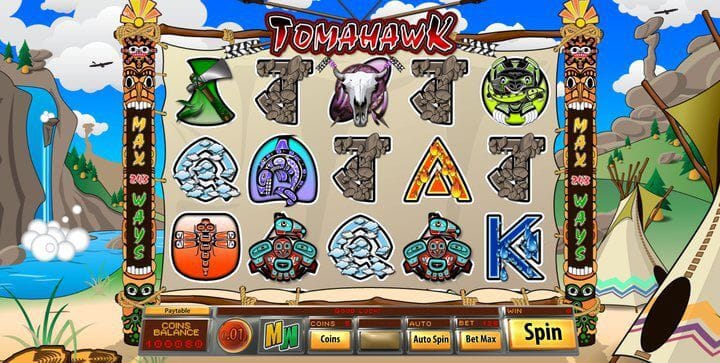 Tomahawk Slot Bonus